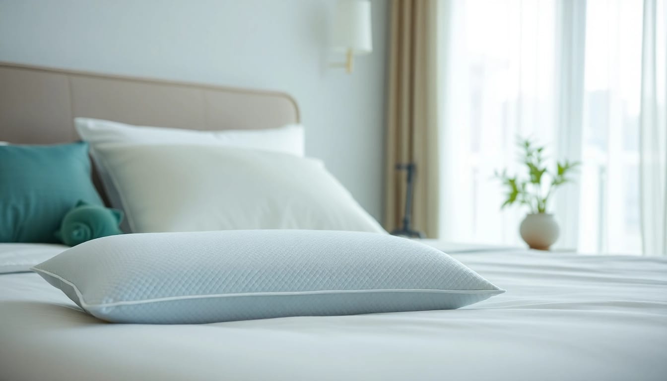 Upgrade your sleep with the Tempur-Pedic Breeze pillow, designed for ultimate comfort and support.