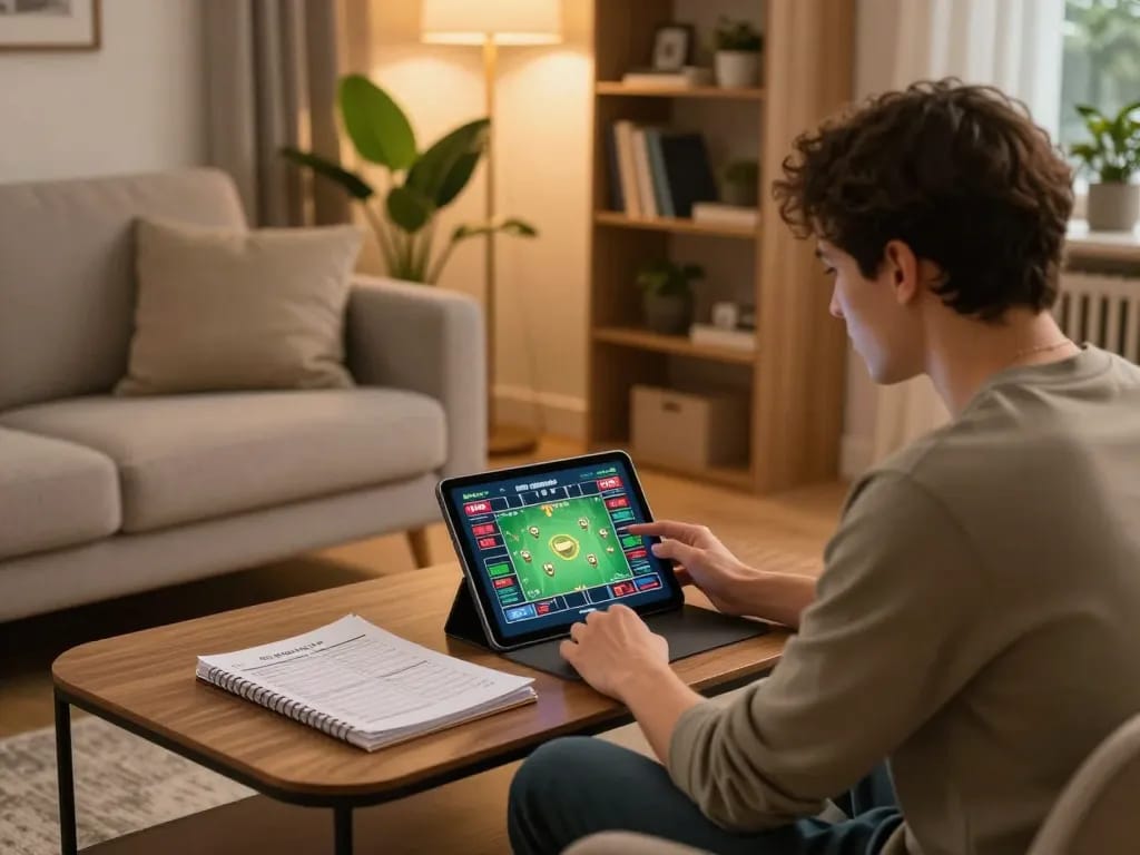 Người chơi khám phá nền tảng trực tuyến của 12bet cho cược thể thao và trò chơi casino trong không gian ấm cúng.