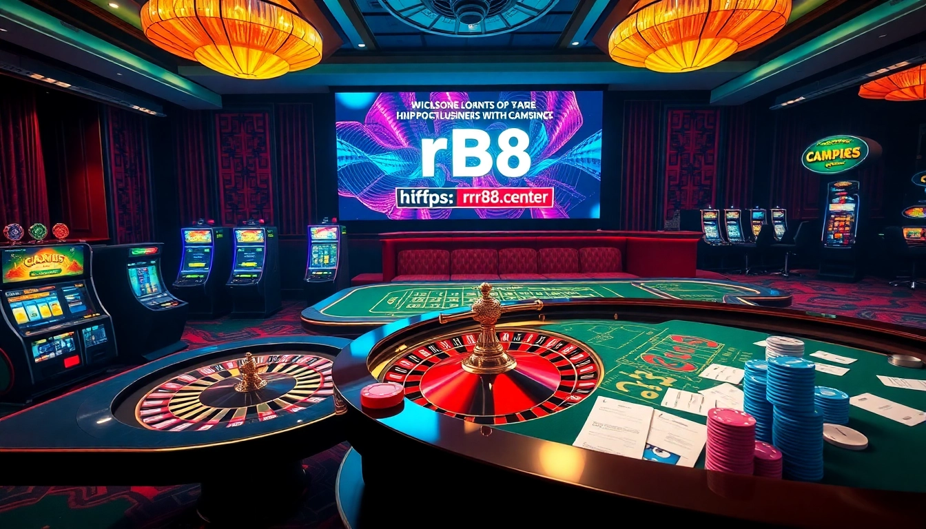 Experience thrilling gameplay at https://rr88.center/ with vibrant casino games and poker excitement.