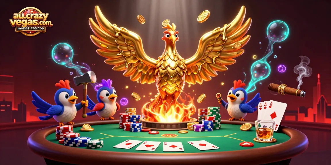 Engage in thrilling gameplay at au.crazyvegas.com mobile casinos with exciting poker elements and stunning visuals.