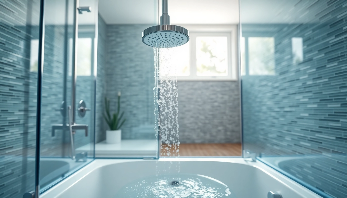 Erleben Sie die sonni Duschkabine in einem modernen Badezimmer-Design mit eleganten Details.