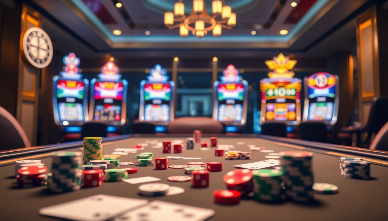 Experience the excitement of RR88 apk with vibrant casino elements and luxury gaming.