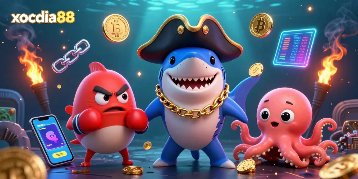 Xocdia88 brings thrilling pirate adventures with currency rewards underwater.