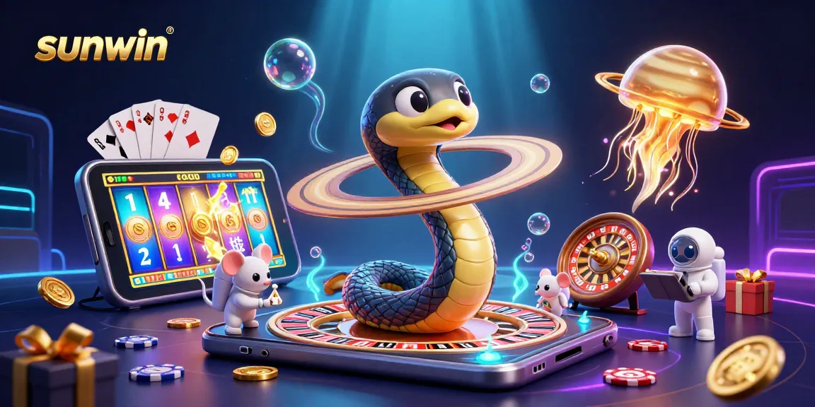 Experience thrilling bets in the sunwin galactic casino scene filled with shimmering elements.